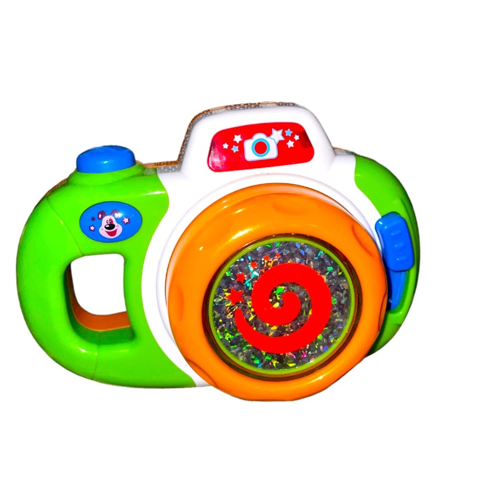 Happy Kid Toy Group  Pretend  Camera light up speaks baby laugh sounds *